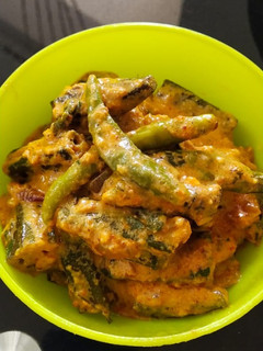 A picture of Masala Bhindi.