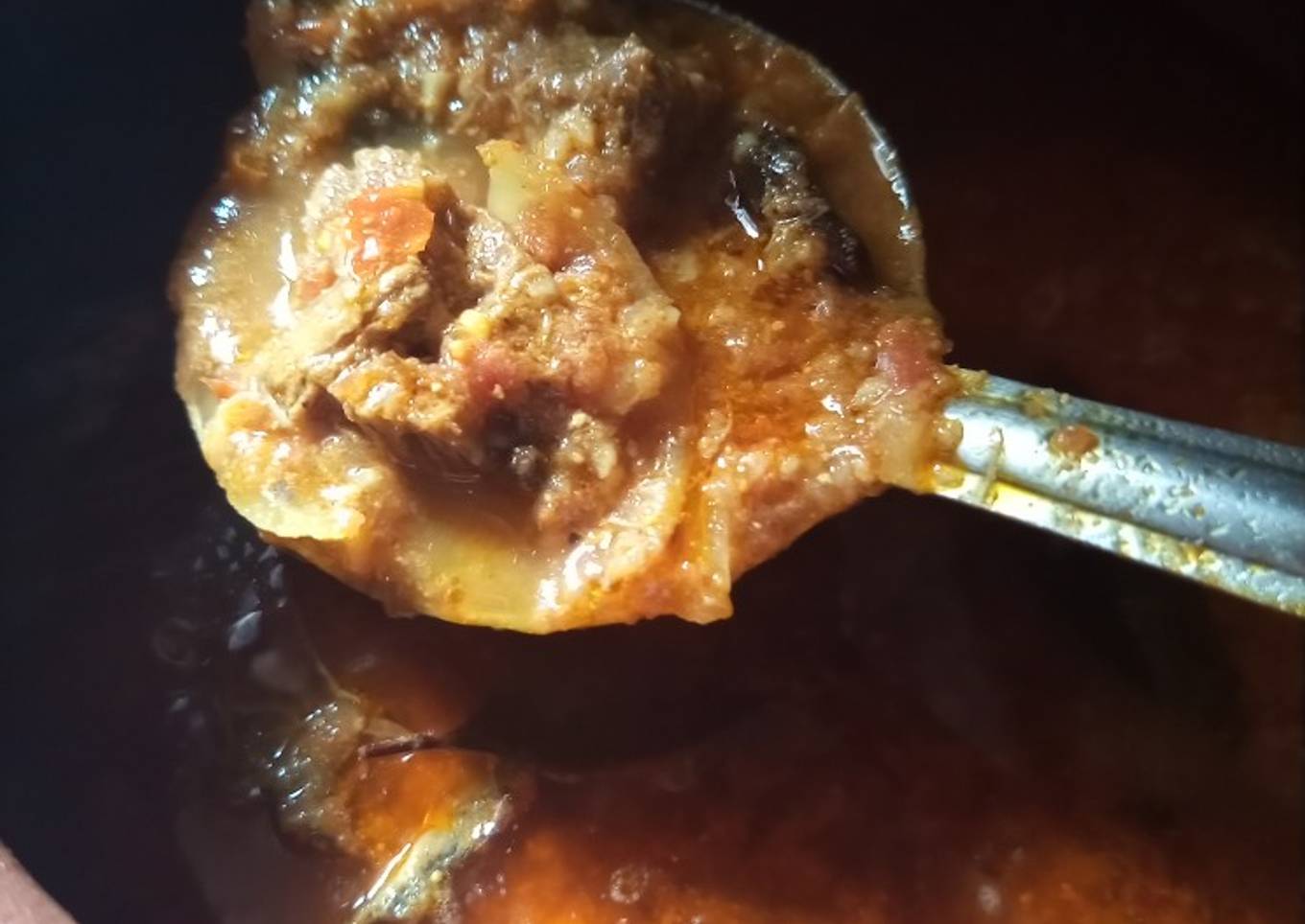 Beef handi matka gosht