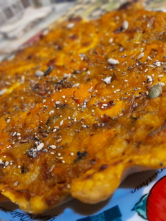 Una foto de Tarta de zapallo, zanahoria y cebolla caramelizada🥕🧅🍽