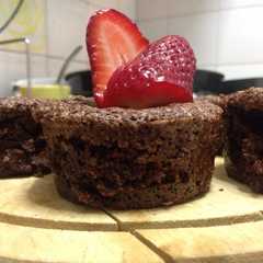 Una foto de Muffins de chocolate