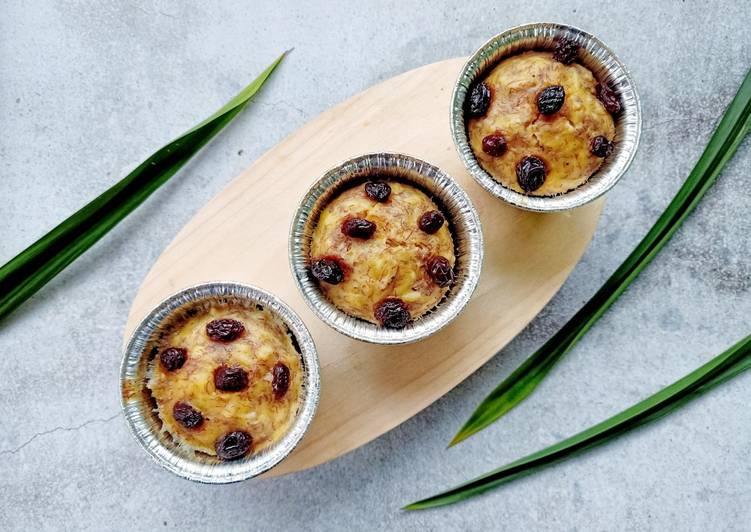 Resep Muffin Kukus Pisang Keju, Enak