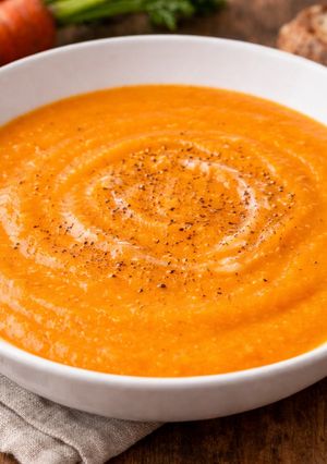 Répakrémleves (glutén és laktóz mentes és még alakbarát is) recept fotója
