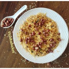 A picture of Peanut Poha (Shengdana Pohe).