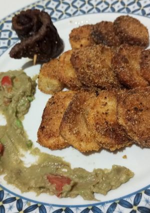 Una foto de Papas al horno crocantes