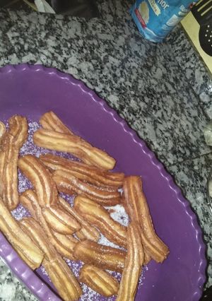 Una foto de Churros caseros