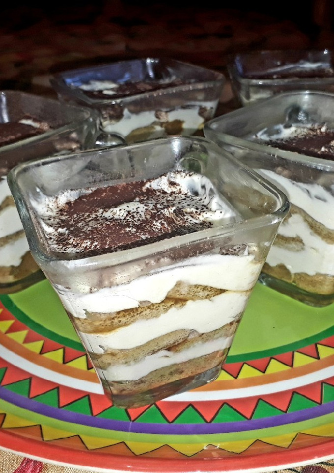 Una foto de Tiramisú fácil