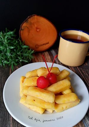 Foto resep Kaastengel keju kw #cemilan debm