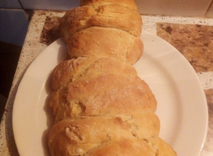 Una foto de Pan de margarina y mayonesa de ajo