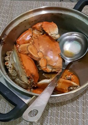 Foto resep Kepiting telur mentega hitam