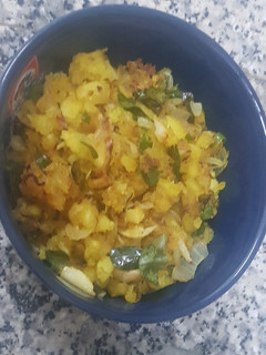 A picture of Tapioca scramble.