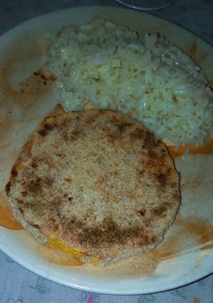Una foto de Milanesas de calabaza (anco) 🤤