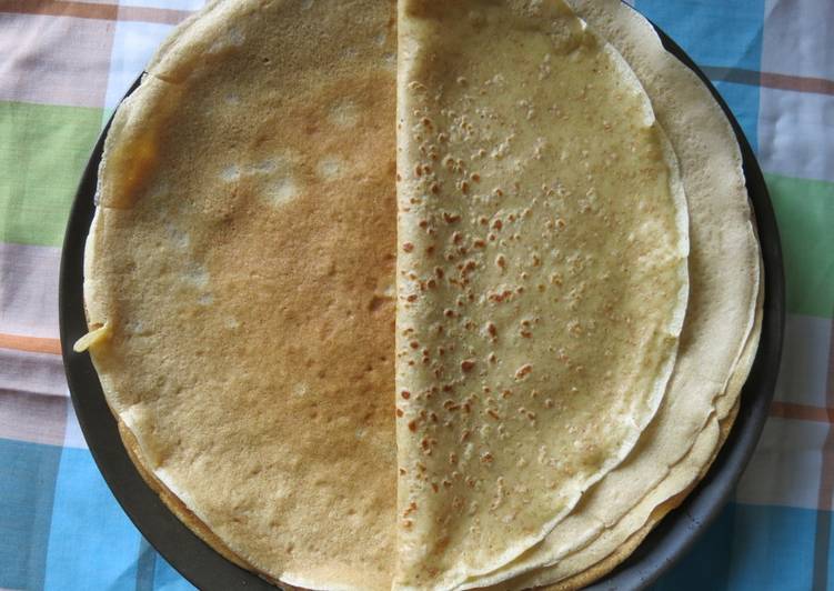 Comment Servir Crêpes au petit épeautre et boisson végétale