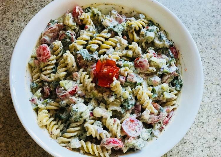 How to Make Homemade #Football season  #Pasta salad