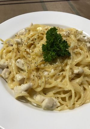 Foto resep Creamy Spaghetti Carbonara