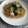 "Vadász" gombóc spagettivel