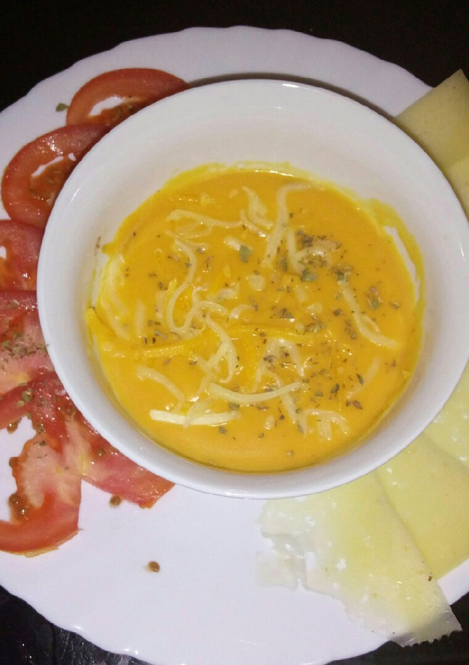 Una foto de Crema de boniato