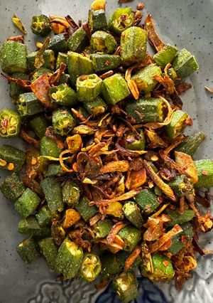 A picture of Crispy Okra.