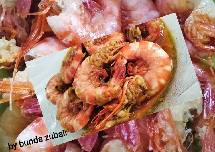 Resep Udang bumbu pedas yang Menggugah Selera