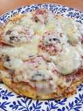 Easy Breakfast or Dinner Pizza-Style Tortilla