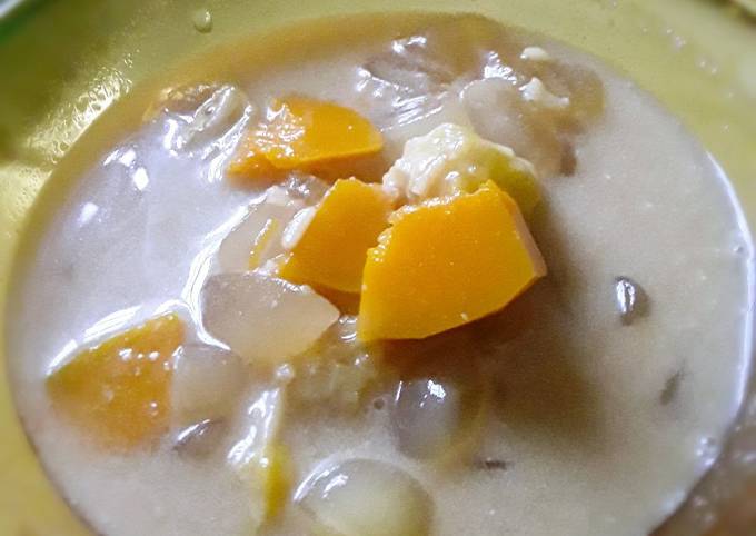 Kolak Labu Kuning Kolang Kaling