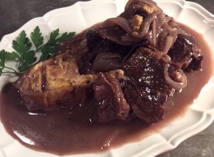 Une photo de Notre carbonnade au vin