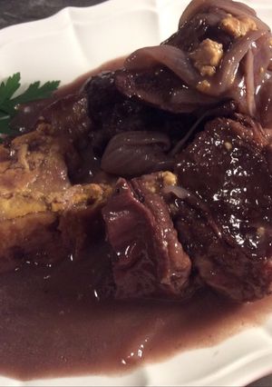 Une photo de Notre carbonnade au vin
