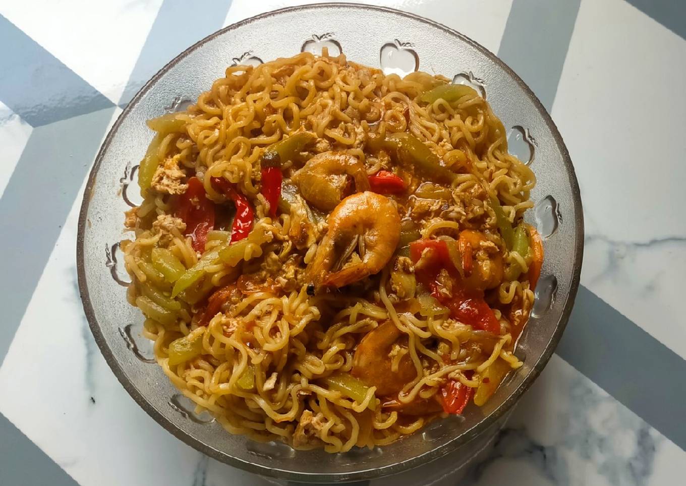 Mie Udang Nyemek