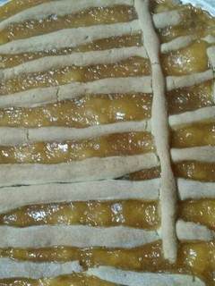 Una foto de Pasta frola de batata