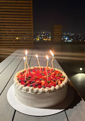 عکسی از دستور کیک تولد