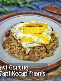 Foto resep Nasi Goreng Bakso Sapi Kecap Manis