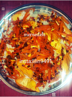 عکسی از دستور جواهرپلو مرسده ❤