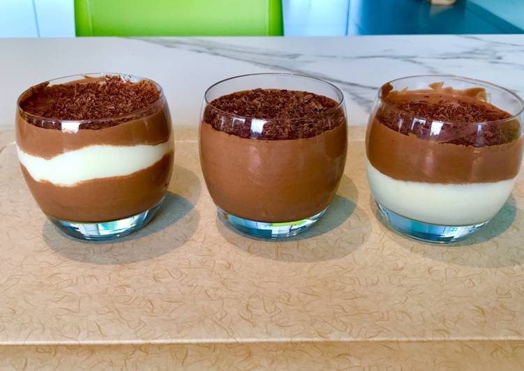 Double chocolate mousse