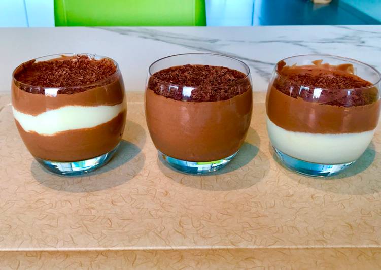 Recipe of Jamie Oliver Double chocolate mousse