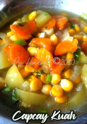 Foto resep Capcay Kuah
