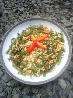 Foto resep Tumis kangkung tempe