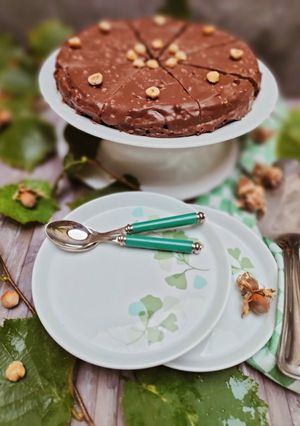 Foto di Torta cioccolato e nocciole