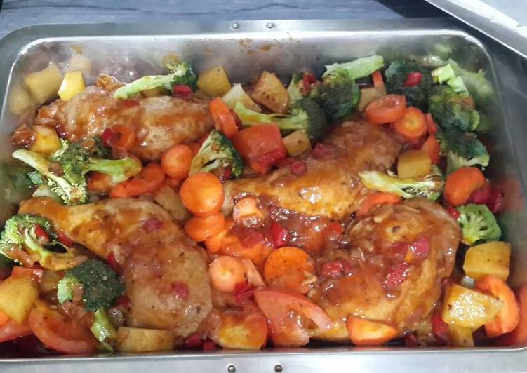 Ayam panggang ala Turki