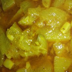 A picture of Bottle gourd.