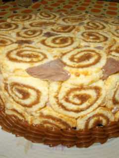 Una foto de Torta helada re fácil