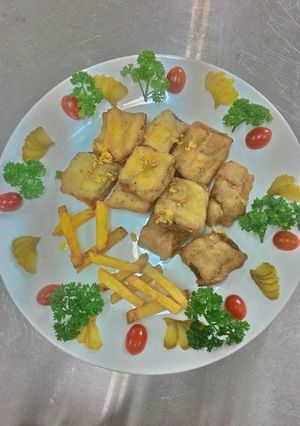 Hình của món Cá kẹp jumbong.