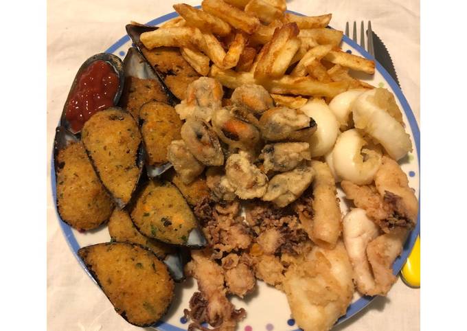 Cuoppo frittura napoletana