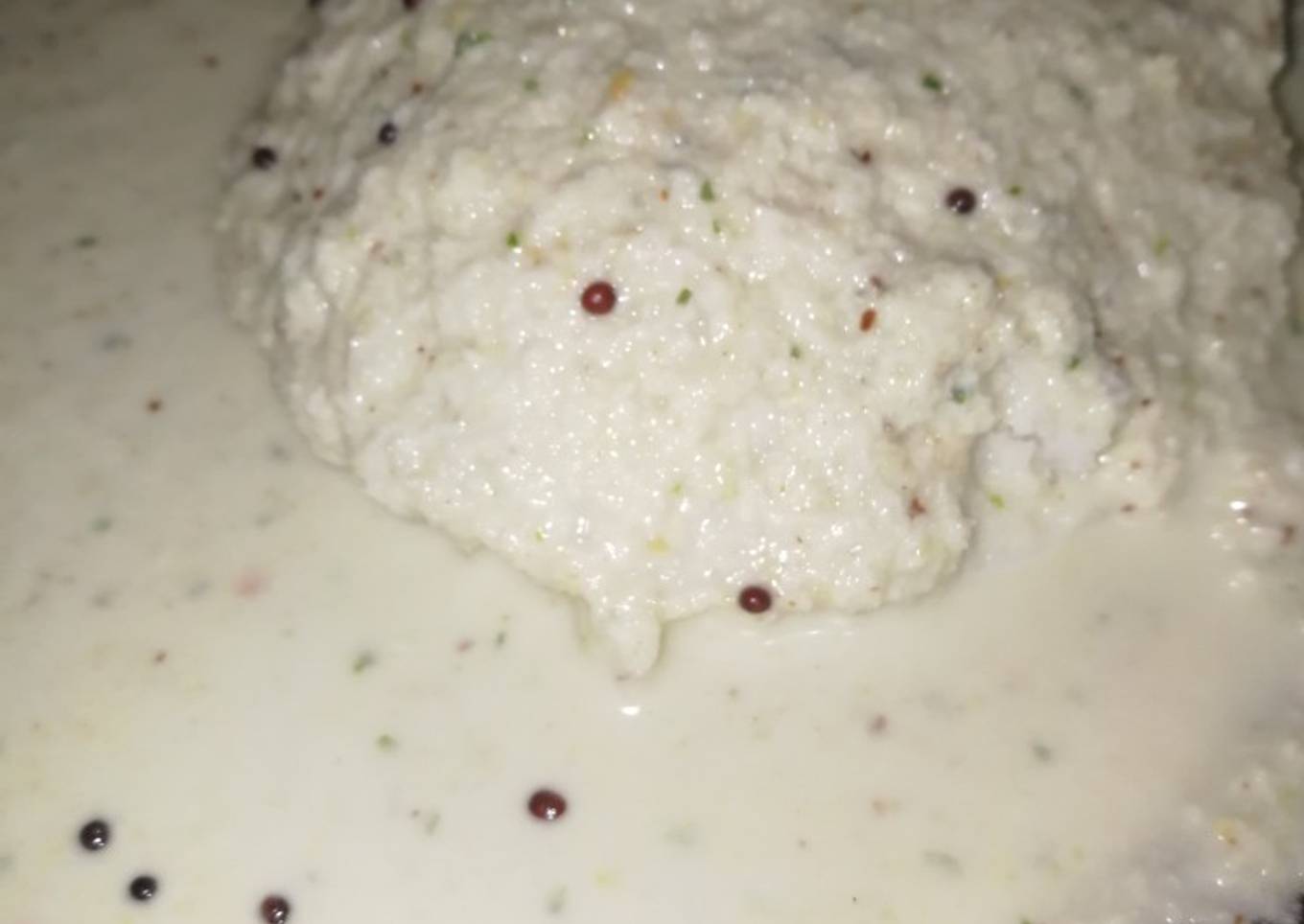 Idly dip with Coconut chutney