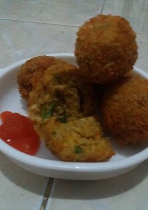 Foto resep Bola oncom kilat