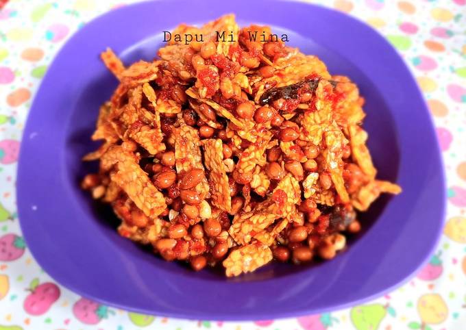 Langkah Mudah untuk Membuat 49. Kering Kacang Tempe Anti Gagal