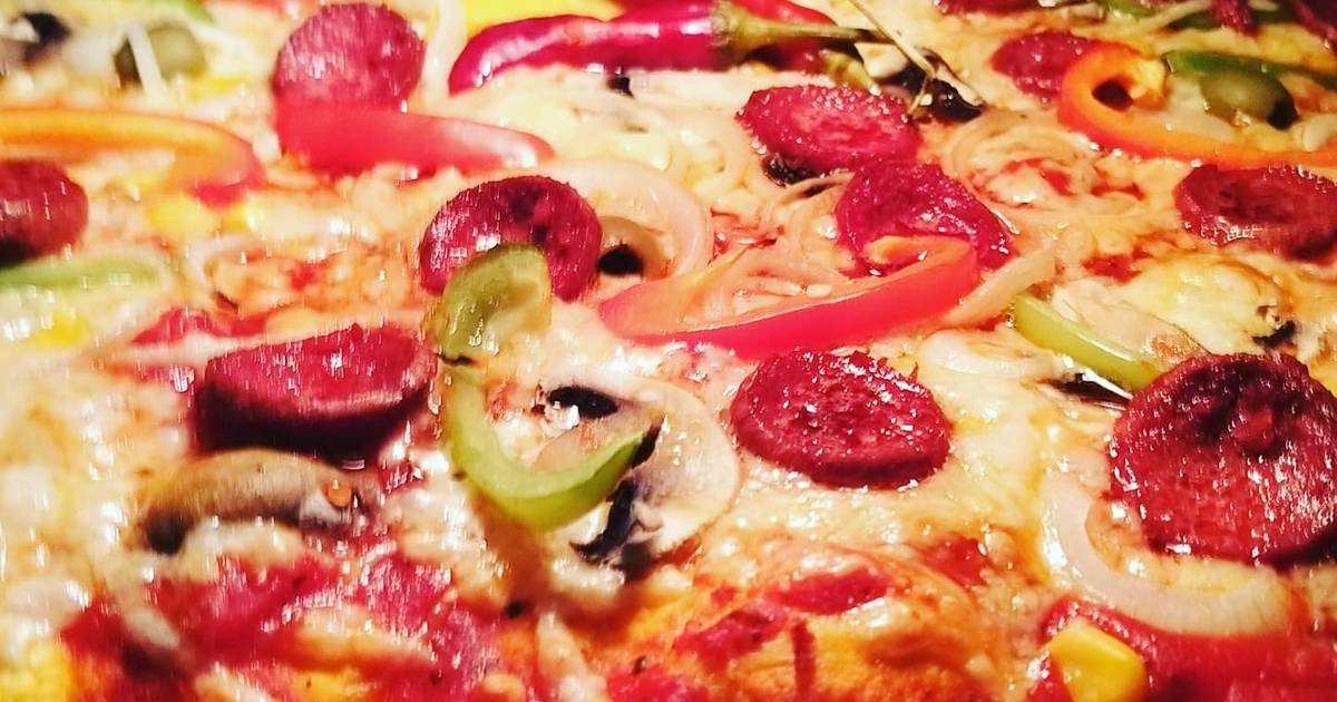 Pizza Sucuk Rezept von Christoph Lehmann - Cookpad