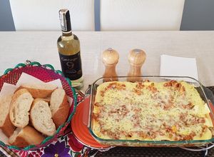 Una foto de Lasagna Vegetariana