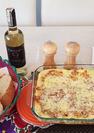 Una foto de Lasagna Vegetariana