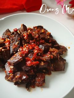Foto resep Oseng Mercon Paru Sapi