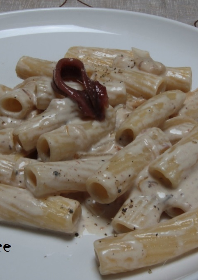 Una foto de Pasta con anchoas