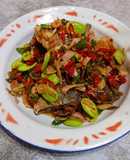 Ikan kembung sambal kecombrang